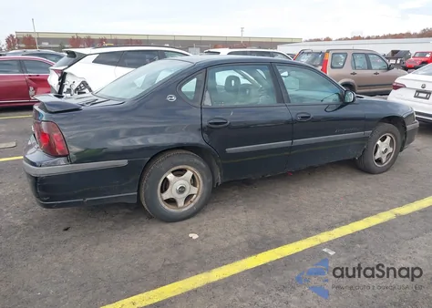 2002 Chevrolet Impala Ls из США, поврежденный, VIN 2G1WH55K829185846